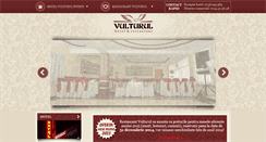 Desktop Screenshot of hotelrestaurantvulturul.ro